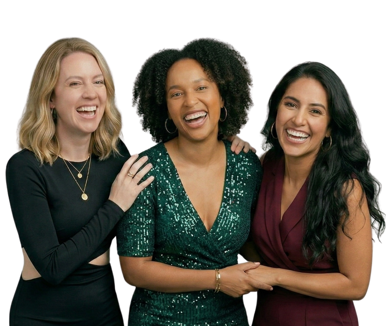 Three women laughing together at Summerlin Med Spa in Summerlin, Nevada