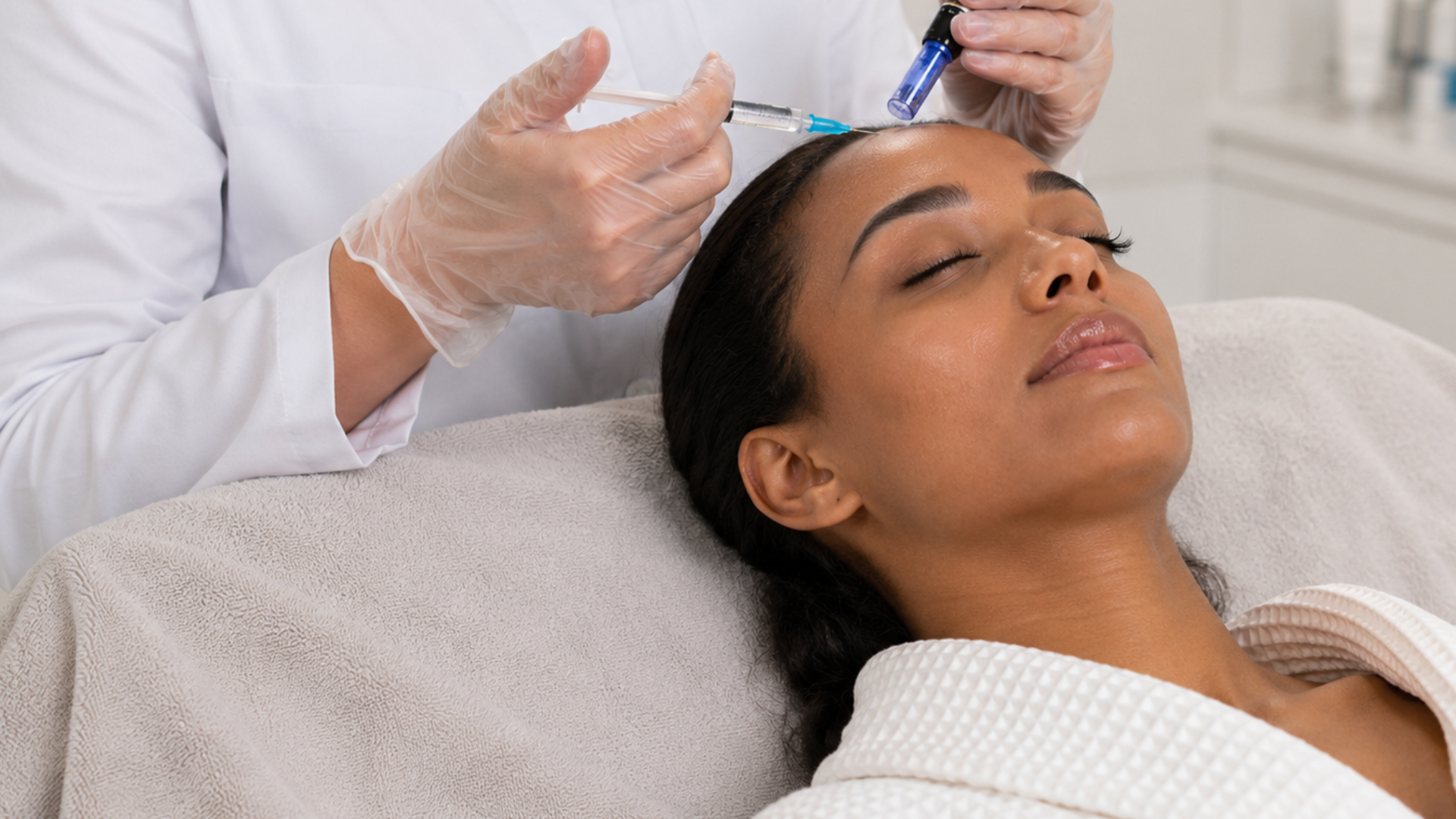 Aesthetic Treatments for Every Skin Tone in Summerlin, NV Treatment paced carefully for darker skin at Summerlin Med Spa in Summerlin, Nevada
