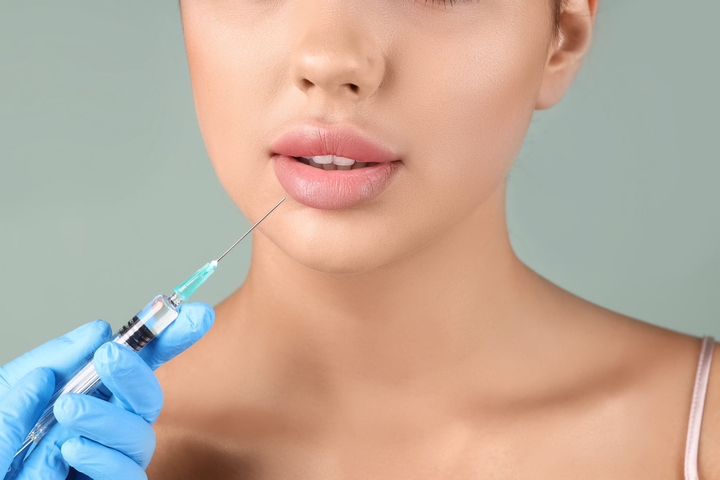 Lip filler treatment at Summerlin Med Spa in Summerlin, Nevada